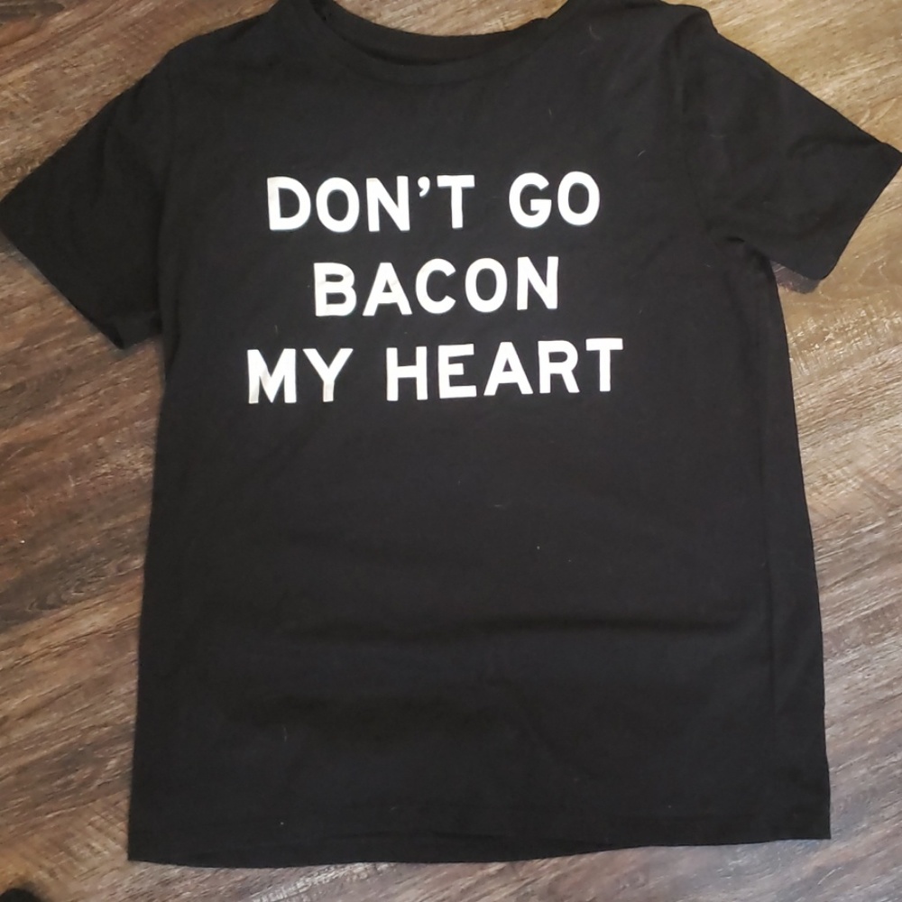 Short Sleeved Black Tee